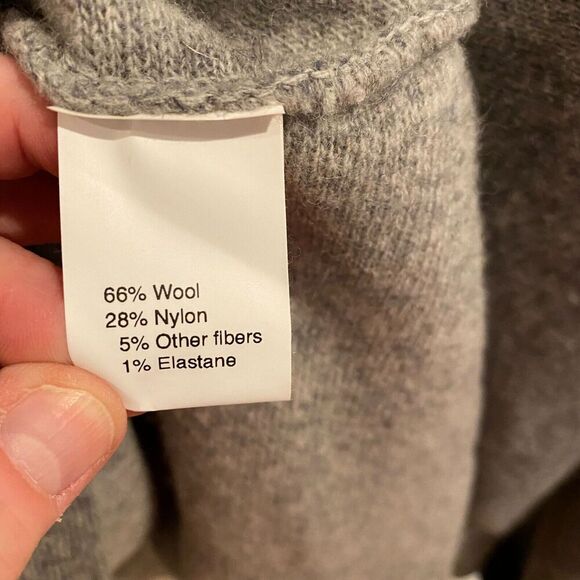 Chiaramente Wool Cardigan Women‎ Size L Made in Italy EUC Old Money Minimalist - Picture 6 of 6